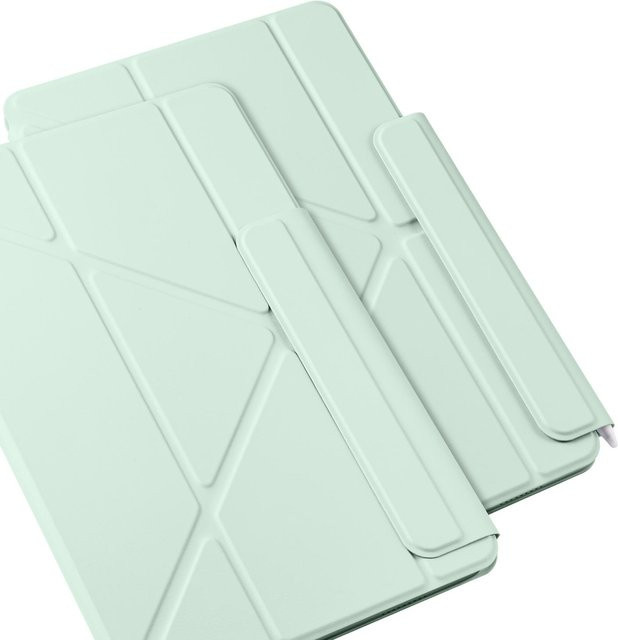 Magnetische Hülle für OnePlus Pad Pro 12.1 und OnePlus Pad 13.2 mit Multi-Faltständer und Auto Sleep/Wake Funktion in Grün - Bild 1