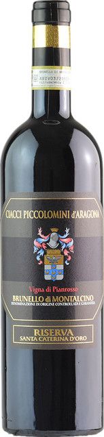 Ciacci Piccolomini d'Aragona Pianrosso Santa Caterina d’Oro Riserva 2019 Rotwein, Sangiovese, Montalcino, 0,75 l - Bild 1