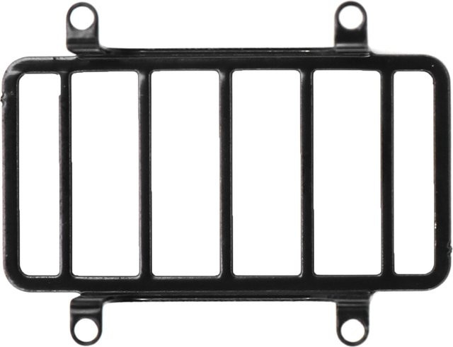 Traxxas A19Q Metall-Seitenlichtabdeckung, Rücklicht-Abdeckung, Scheinwerfer-Abdeckungssatz, Schwarz - Bild 1