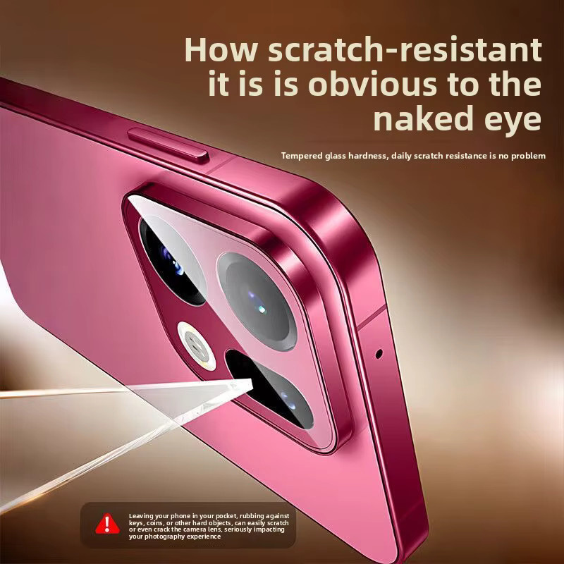 AR Antireflex-Kamera-Schutzfolie aus gehärtetem Glas für Oppo Find X9, X8 Ultra und X8 Pro, transparent - Bild 4