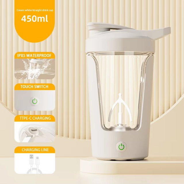 Xiaomi Mixbecher für Protein-Shaker und Mahlzeitenersatz, weiß, 450 ml - Bild 1