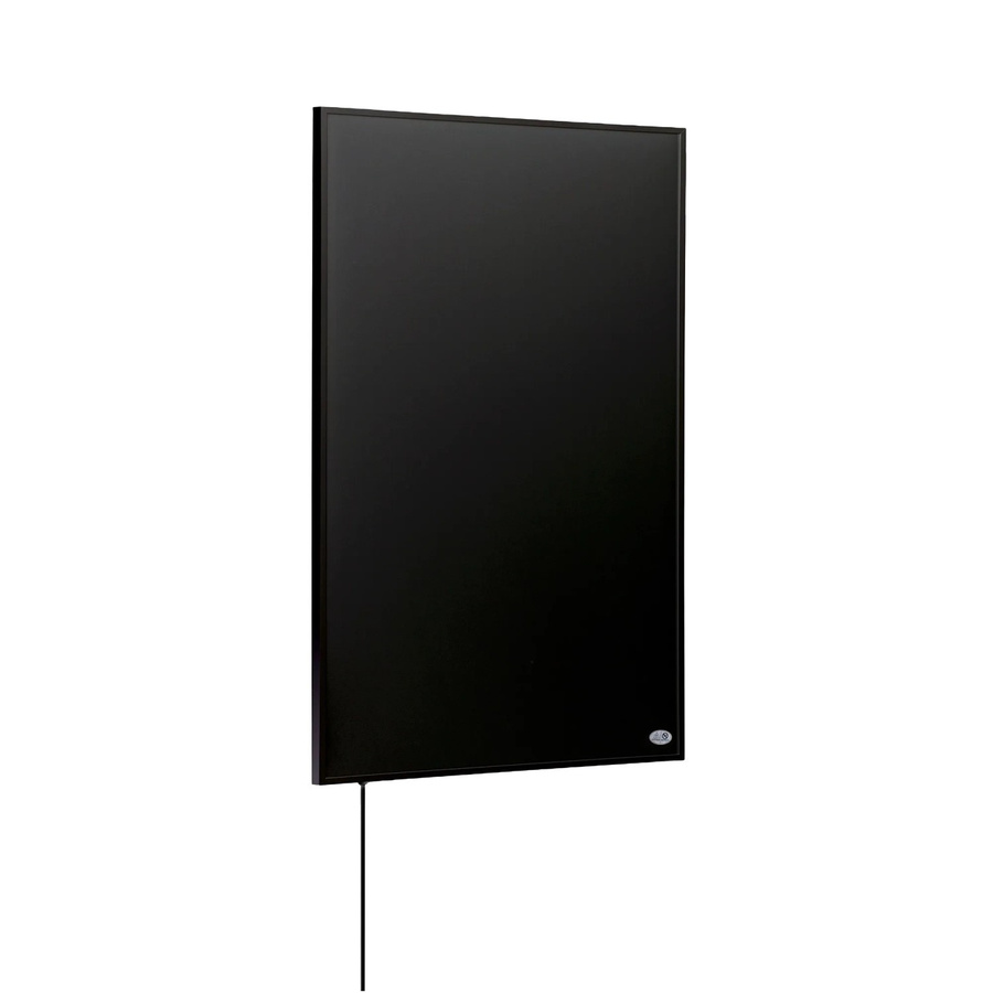 Könighaus Infrarotheizung Black Edition 300 W Schwarz Kabelausgang Hoch Links - Bild 2