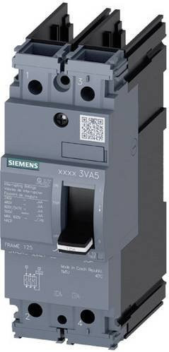 Siemens 3VA5160-4ED21-0AA0 Leistungsschalter MCB in Grau mit einem Einstellbereich von 42 - 60A und einer maximalen Schaltspannung von 415 V/AC oder 250 V/DC - Bild 1