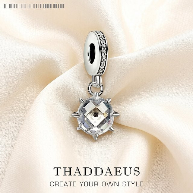 Thaddaeus Anhänger 925 Silber, Kristall, Damen - Bild 1