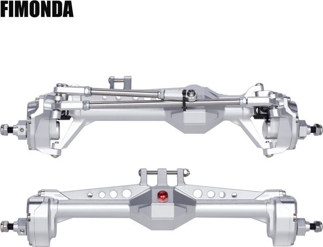 Fimonda Aluminium-Portalachse vorne und hinten, kompletter Satz, Grau - Bild 1