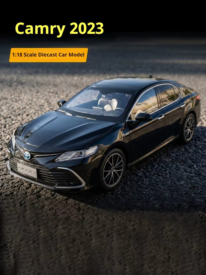 RMZ city Camry Camaro Modellautos, 1:18 Maßstab, Metall, Schwarz - Bild 6