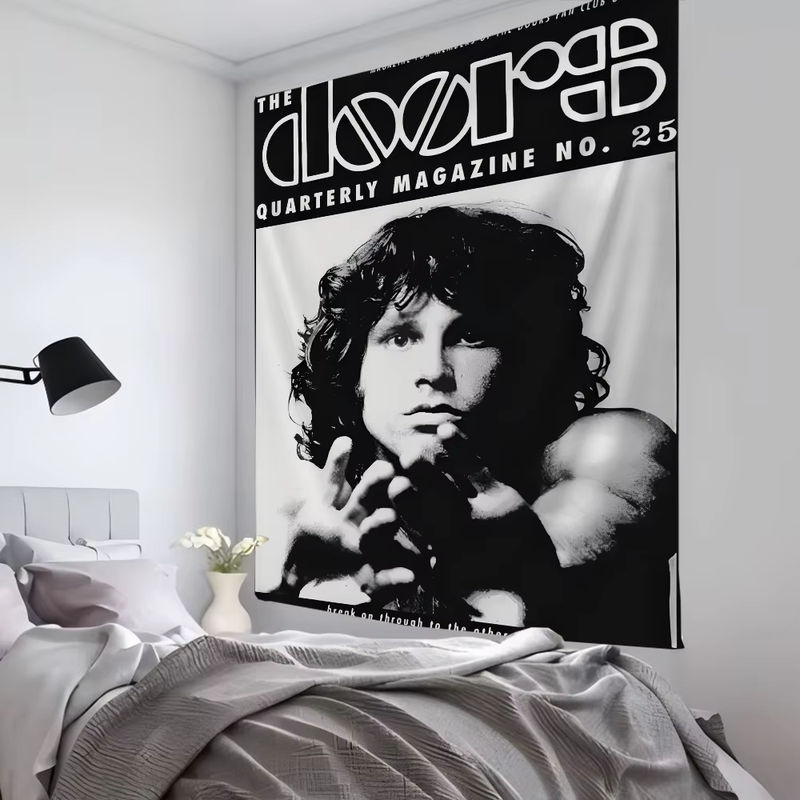 Sänger Rock Jim Wandteppich M-morrisons Wandtuch als Raumdekoration und Hängehintergrund für dein Babyzimmer - Bild 2