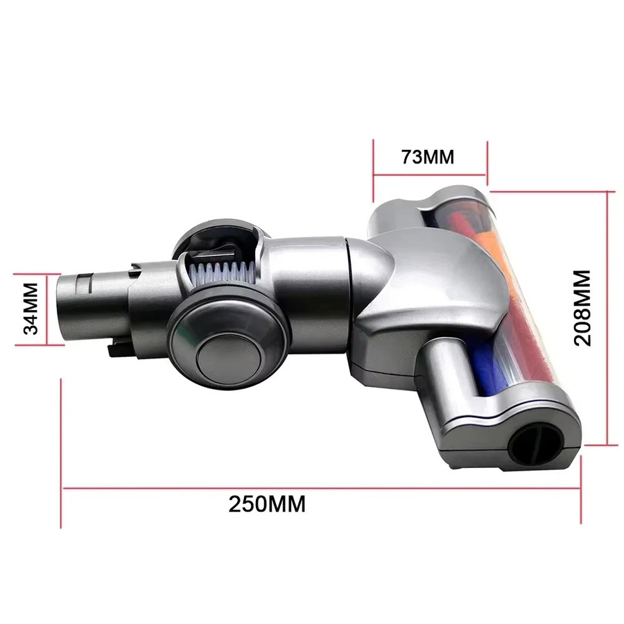 Trigger Animal Motorhead elektrische Turbobürste für Dyson V6 DC45 DC58 DC59 DC61 DC62 in Grau - Bild 2