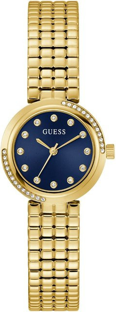 Guess Damenuhr Clara, Quarz, Edelstahl, Blau, 28 mm - Bild 1