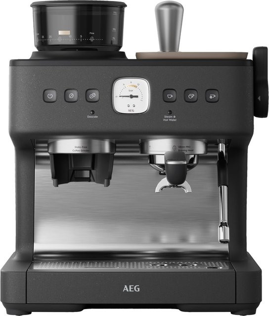 Siebträgermaschine EC8-1-8BP in Schwarz - Bild 1