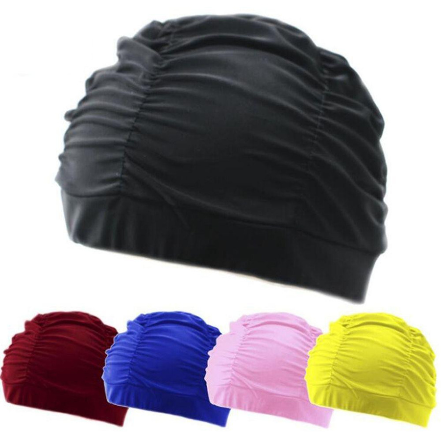 XZdingchen Elastische Nylon Badekappe als Turban zum Schutz der Ohren und Haare beim Baden und im Pool - Bild 8