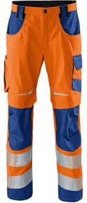 Kübler PSA Reflectiq Arbeitshose 2207 in Warnorange und Königsblau mit Cordura, Größe 44 - Bild 1