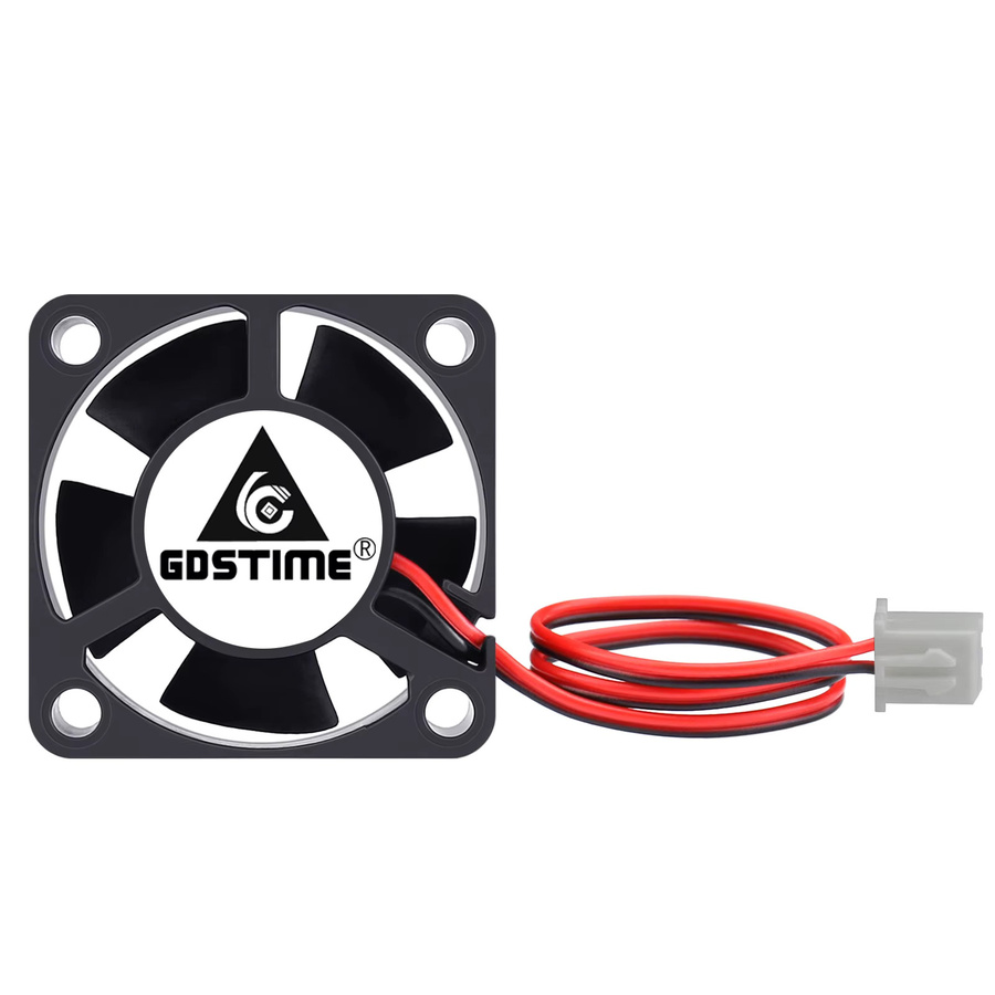 Gdstime 3010 Mikro-Kühler Lüfter in Schwarz mit Doppelkugellager, bürstenlos, für CPU-Gehäuse und Audio-Kühlung, B/T/H: 3,0 x 3,0 x 1,0 cm - Bild 4