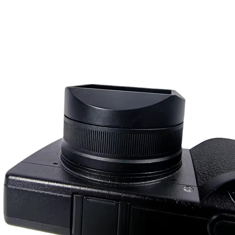 Ricoh GR4 GR IV Metall-Bajonett-Gegenlichtblende mit Kappe in Schwarz - Bild 4