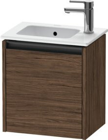 Duravit Waschtischunterschrank Ketho.2 mit 1 Tür, B/T/H: 41 x 29,2 x 44 cm, Nussdunkel - Bild 1