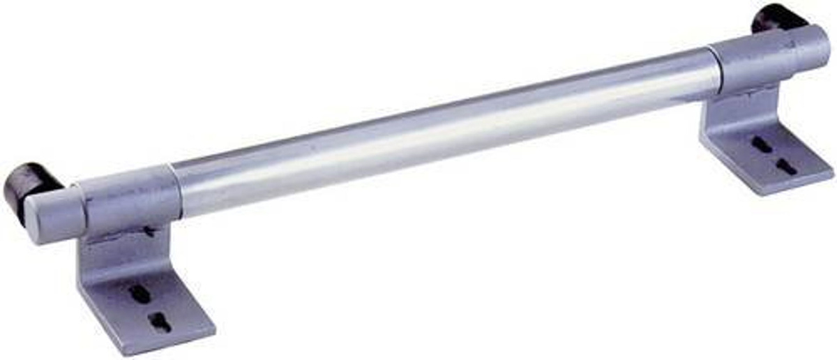 Krause Alu-Rundrohr für die RegalLeiter-Schienenanlage STABILO Professional, Farbe: Silber matt, Durchmesser: 30 mm, Länge: 3000 mm - Bild 2