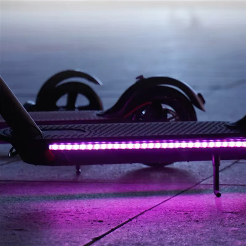 Wasserdichter RGB LED Streifen für Xiaomi M365 1s Pro Pro2 MI3 Elektrische Roller als Sicherheits-Nachtlicht in Mehrfarbig - Bild 5