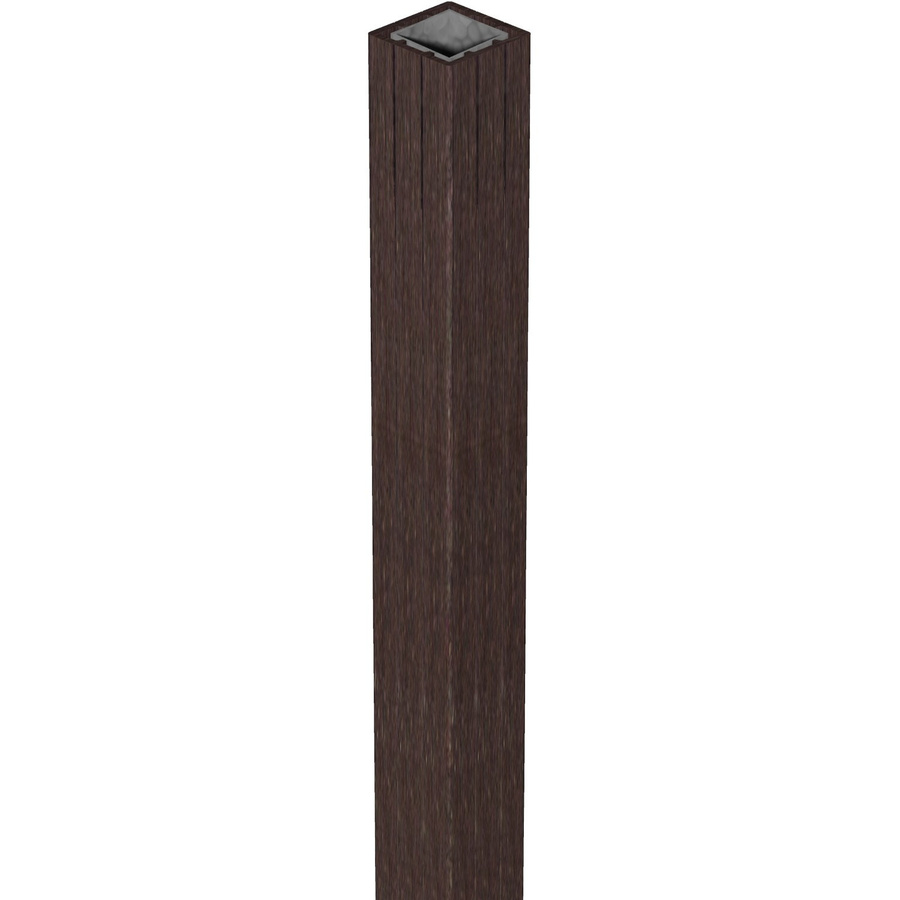 GroJa Torpfosten aus Stahl zum Einbetonieren, Anthrazit, B/T/H: 7 x 7 x 240 cm - Bild 2