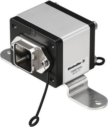Weidmüller Anschlussdose FreeCon RJ45 IE-CD-V14MRJ-C-MA Ethernet LAN in Silber und Schwarz - Bild 1