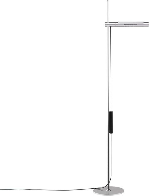 Baltensweiler Halo LED S Stehleuchte aus Aluminium in Silber mit warmweißem Licht (2700K) - Bild 1
