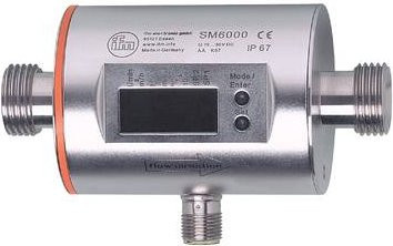 Ifm Electronic Magnetisch-Induktiver Durchflusssensor SM6100 in Silber mit Betriebsspannung 18 - 30 V/DC - Bild 1
