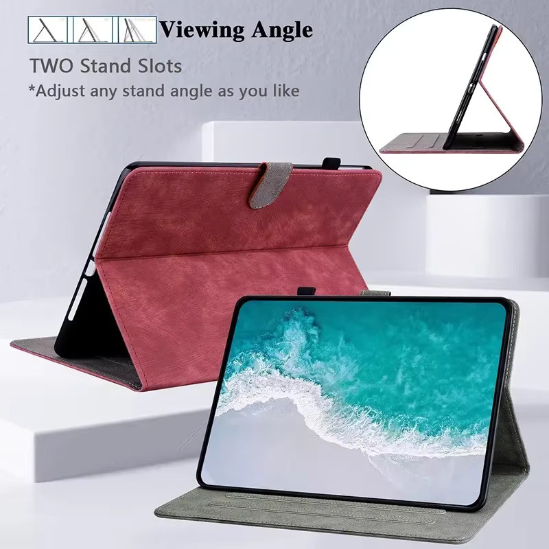 Lederhülle für Honor Pad und Huawei Matepad in Grau - Bild 4