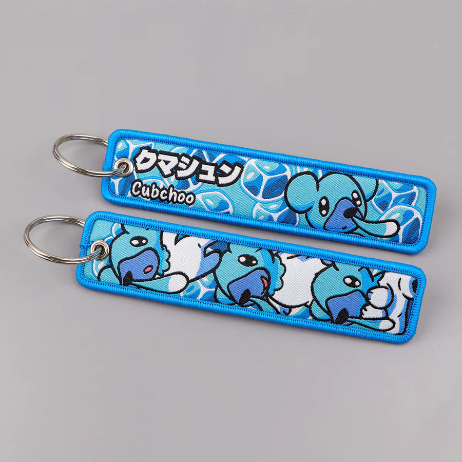 Potdemiel Schlüsselanhänger, Anime-Stickerei, Unisex - Bild 3