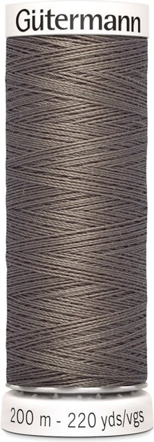 Gütermann Allesnäher Nähgarn Farbe Mittelbraun 200 m - Bild 1