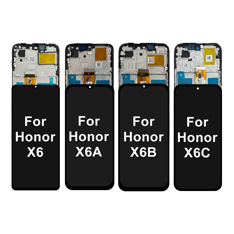 Huawei Honor X6 VNE-LX1 Super-IPS-LCD-Display mit Digitizer-Baugruppe in Schwarz für Honor X6A WDY-LX1 und X6C NIC-LX1 - Bild 3