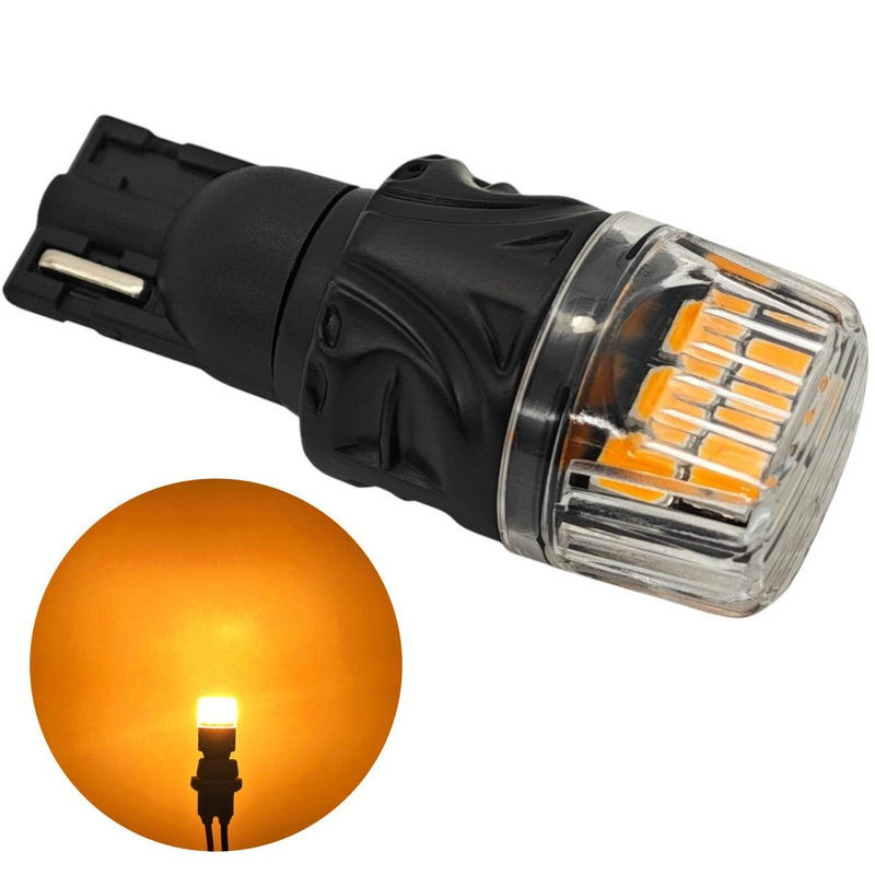 motoLEDy 2 Stück W16W LED T15 12V Canbus Leuchtmittel Orange 1000lm - Bild 6