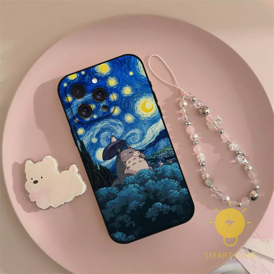 Transparente Totoro Handyhülle im Cartoon-Design für iPhone und iOS Modelle - Bild 6