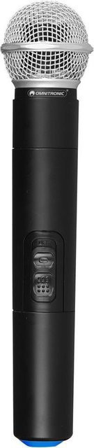Omnitronic UHF-E Serie Handmikrofon 527.5MHz in Schwarz - Bild 1