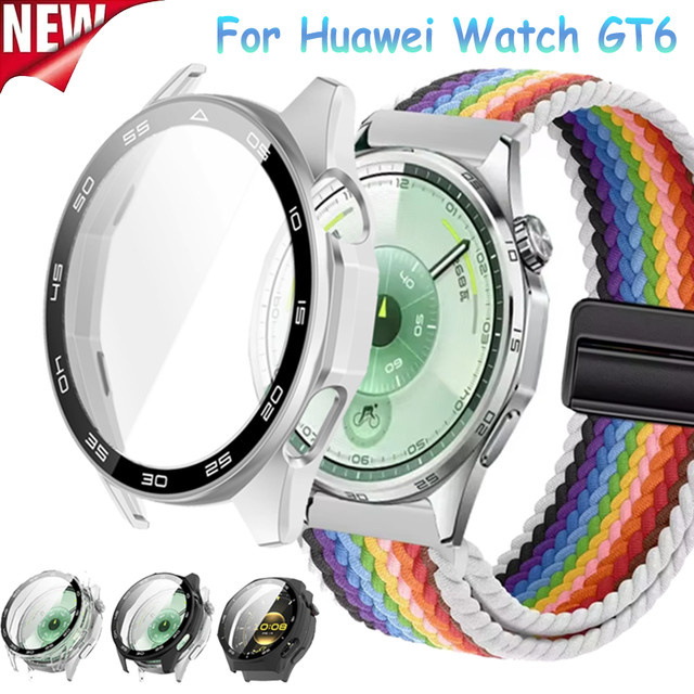 Huawei Uhrenzubehör, Schutzhülle und Glasfilm, Huawei Uhr GT6 Pro 46mm, GT6 46mm, GT6 41mm - Bild 1
