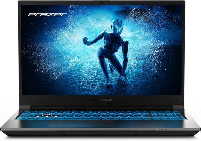 ERAZER Deputy P60i Gaming Notebook in Schwarz mit 15,6 Zoll Full HD Display, Intel Core i7, 16 GB RAM und 1000 GB SSD, Windows 11 - Bild 1