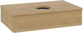 V&B Waschtischunterschrank Antao ohne Frontstruktur in Honey Oak, B/T/H: 80 x 50 x 19 cm - Bild 1