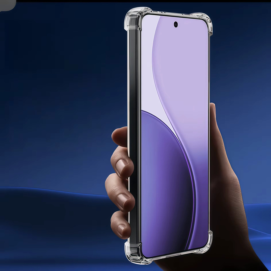 Stoßfeste transparente TPU-Handyhülle für OPPO Reno 14F, 13F und 12F - Bild 2