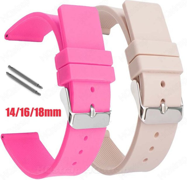 HQstrap Uhrenarmband Silikon, Bunt, Unisex - Bild 1