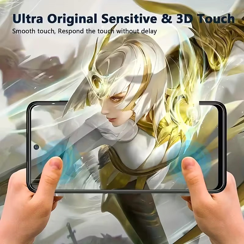 3er-Set gehärtete Displayschutzfolien aus HD-Glas für Motorola Moto G86 G06 G15 G64 Power G24 in Transparent - Bild 6