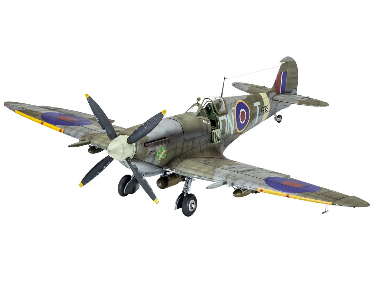 Revell Supermarine Spitfire Mk.IXc, Model Set, 1:32, Grau - Bild 2