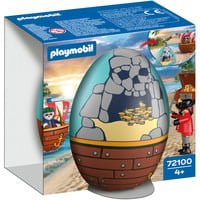 PLAYMOBIL 72100 Spiel-Ei Piraten Konstruktionsspielzeug für Kinder ab 4 Jahren - Bild 1