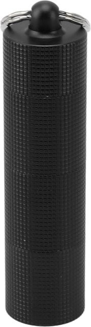 OutsideWorld Schlüsselanhänger Medikamentenhalter Etui, Metall, Schwarz, Unisex - Bild 1