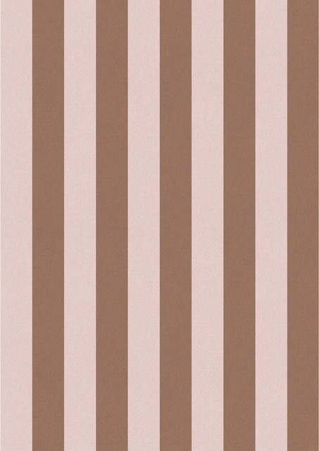 Schöner Wohnen Digitaltapete XXL Streifen modern in Rosa, B: 300 cm, H: 212 cm - Bild 1