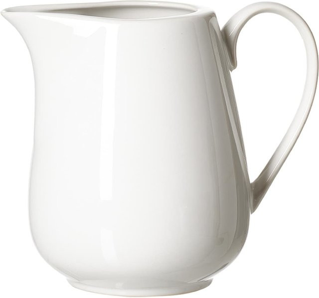 Ritzenhoff & Breker Krug Volos aus Keramik, Weiß, 1,2 l - Bild 1
