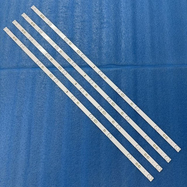 LED-Streifen für TV-Hintergrundbeleuchtung passend für SKYTECH ST-4340VK, SELECLINE 130129, TELEFUNKEN 43S1810, TFLED43S43T2S, SANSUI SF4301118, 43F660T und MS-L1143 V2 A3 in Weiß - Bild 1