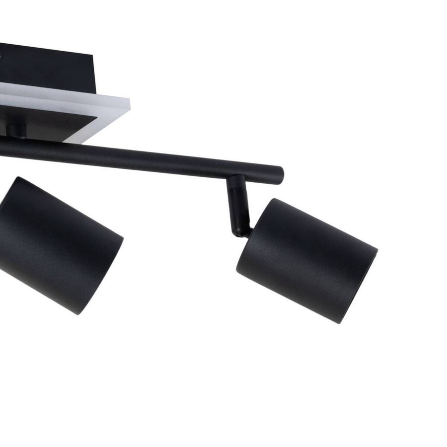 POCOline LED-Spot Akshan 3-flg. in Schwarz aus Metall, B/T/H: 9,5 x 5 x 55 cm - Bild 2