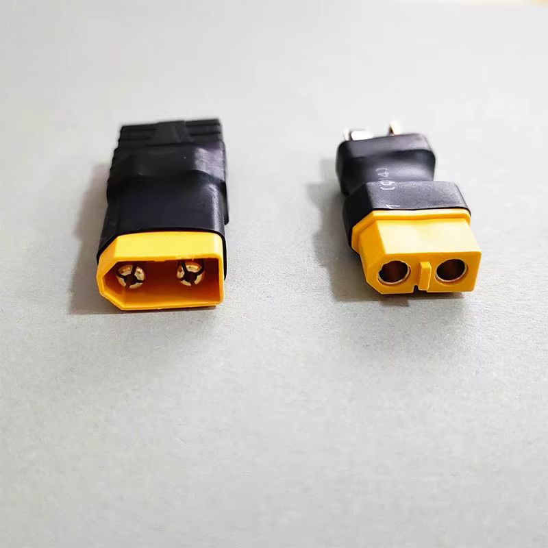 JCD RC-Batterie-Adapter XT30 XT60 XT90 T-Stecker auf Buchse für RC LiPo Akku-Ladegerät, Gelb - Bild 2