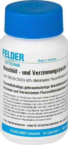 Felder Weichlöt- und Verzinnungspaste Blau 250g - Bild 1