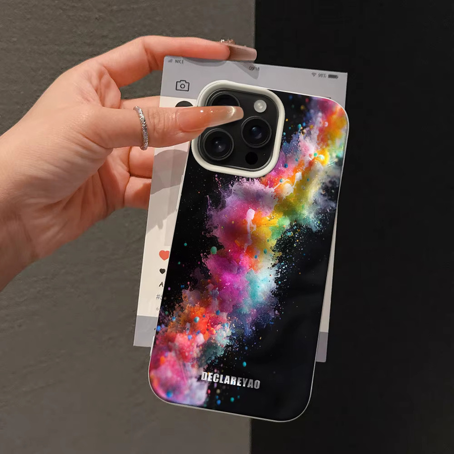 Personalisierte DIY-Schutzhülle für Samsung Galaxy Modelle in Gelb und Mehrfarbig - Bild 3