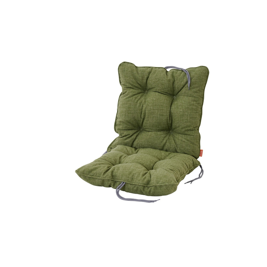 Siena Garden Sitzkissen Askella aus Baumwolle, Olivgrün, B/T/H: 88 x 42 x 6 cm - Bild 2