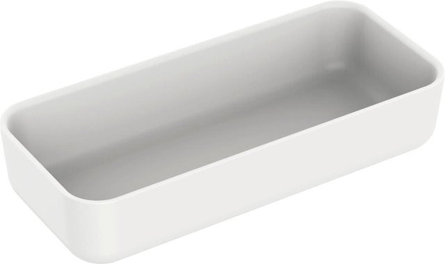 Mömax Besteckeinsatz Lis Divider in Grau und Weiß aus Kunststoff, B/T/H: 17,1 x 7,6 x 3,4 cm - Bild 1